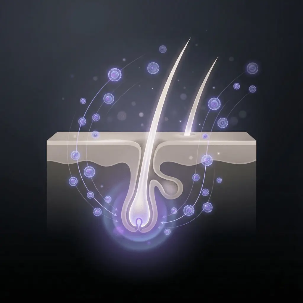 Illustration régénération par exosomes