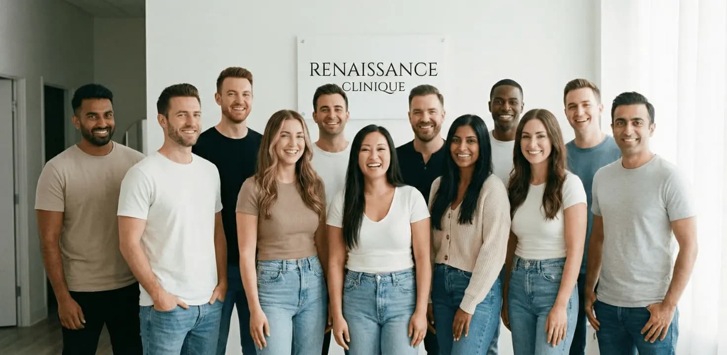 Patients heureux Renaissance Clinique