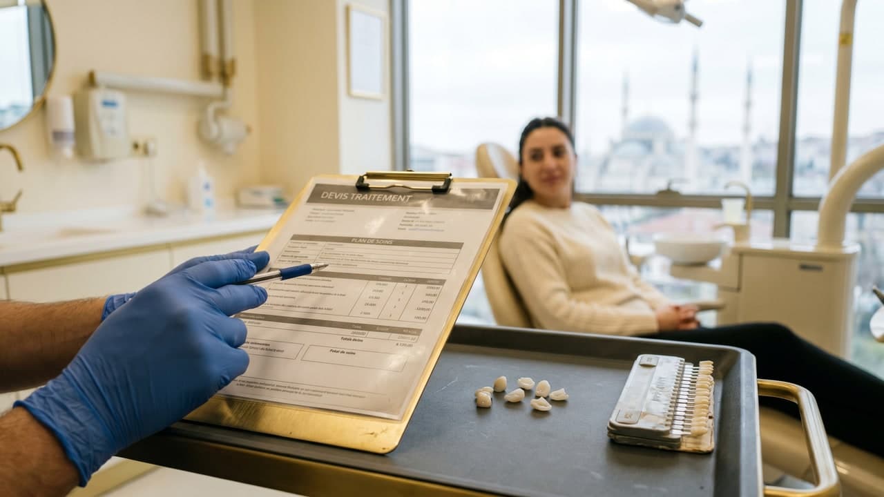 Devis transparent pour facettes dentaires dans une clinique à Istanbul — prix juste et qualité, Renaissance Clinique