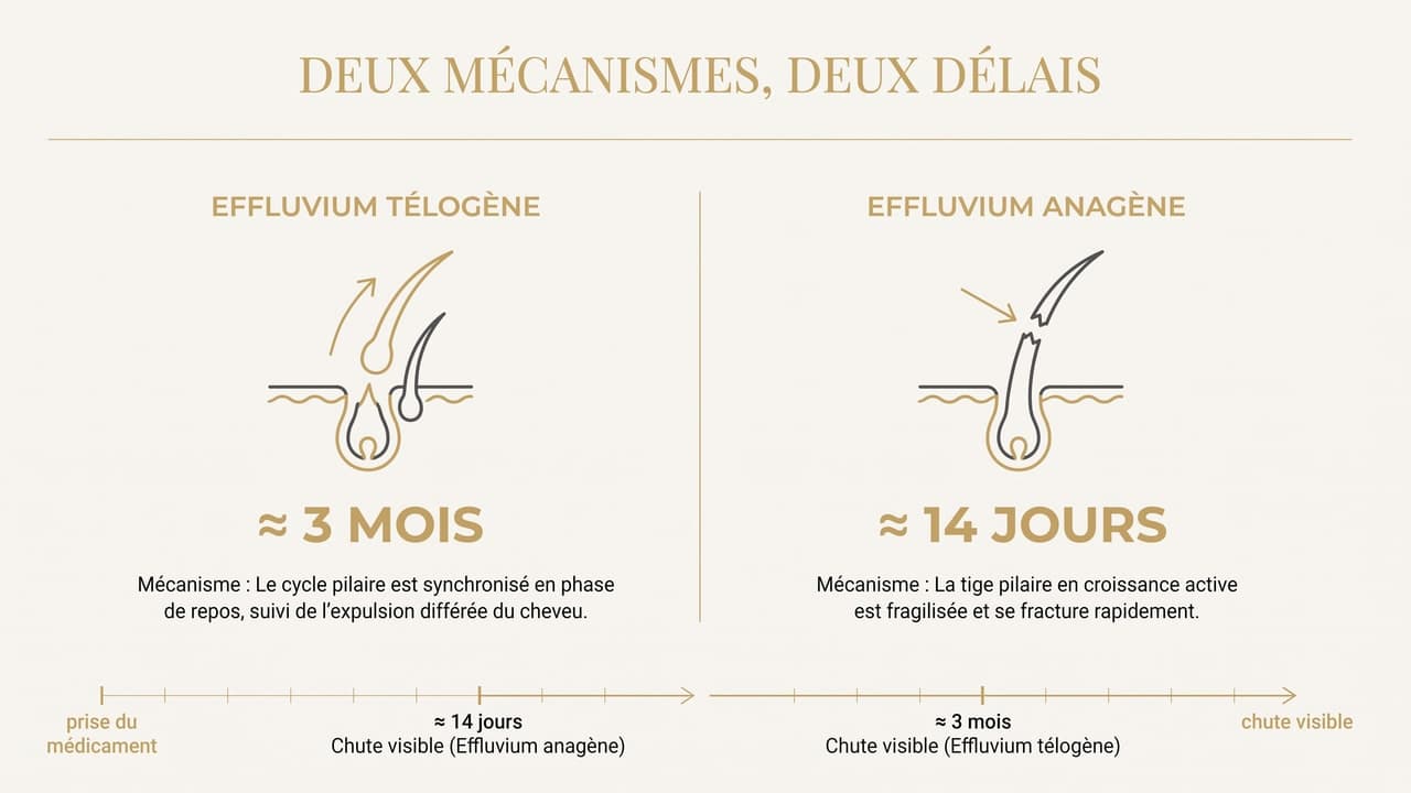 Quels médicaments font tomber les cheveux ?