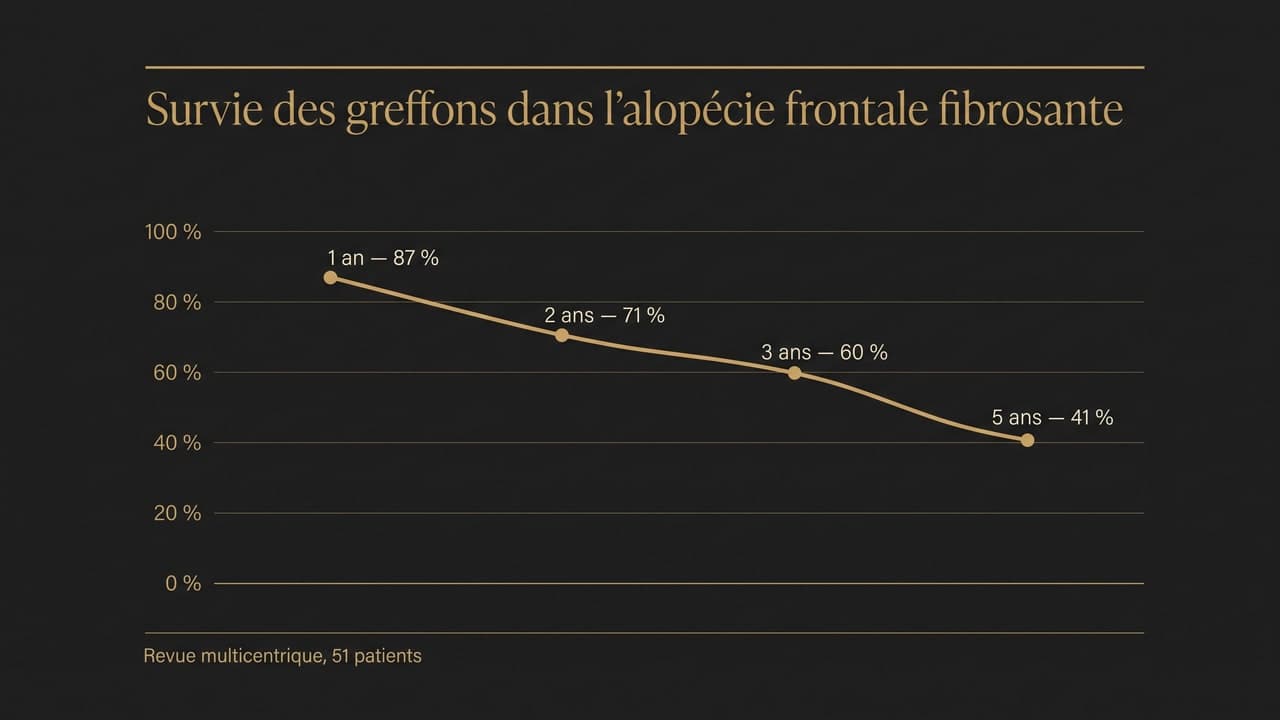Alopécie frontale fibrosante : une greffe est-elle possible ?