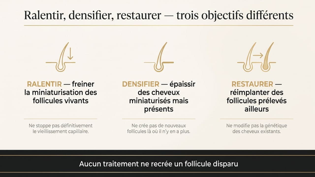Est-ce que la calvitie se soigne ?