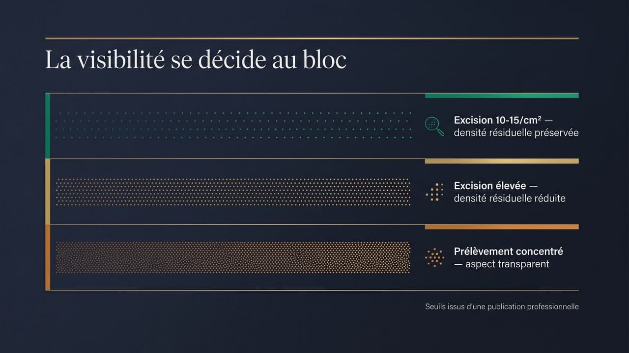 Cicatrices et démangeaisons après une greffe de cheveux