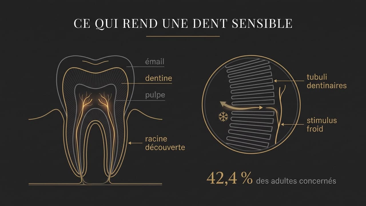 Pourquoi mes dents sont-elles sensibles au froid ?