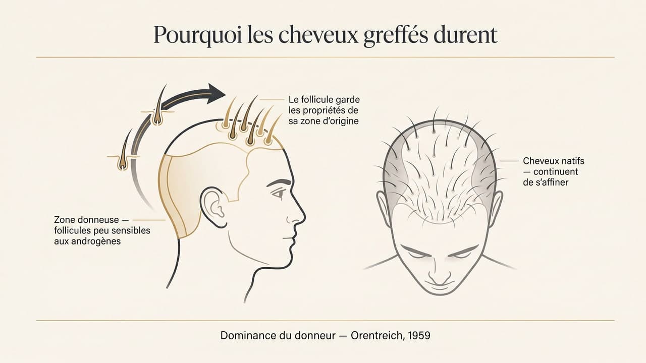 Une greffe de cheveux dure-t-elle toute la vie ?