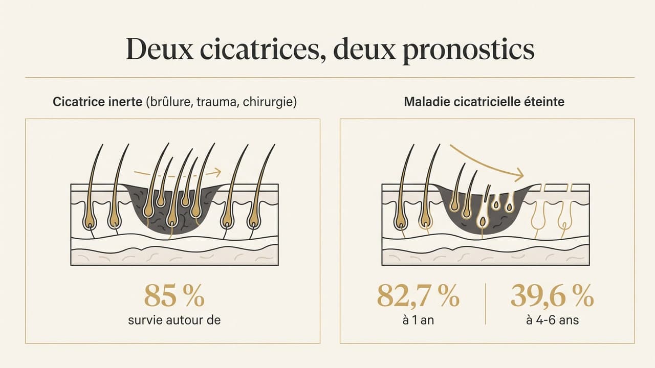Peut-on greffer des cheveux sur une cicatrice ?