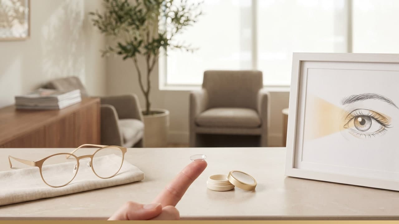Lunettes, lentille de contact et œil corrigé au laser : les trois options pour corriger la myopie