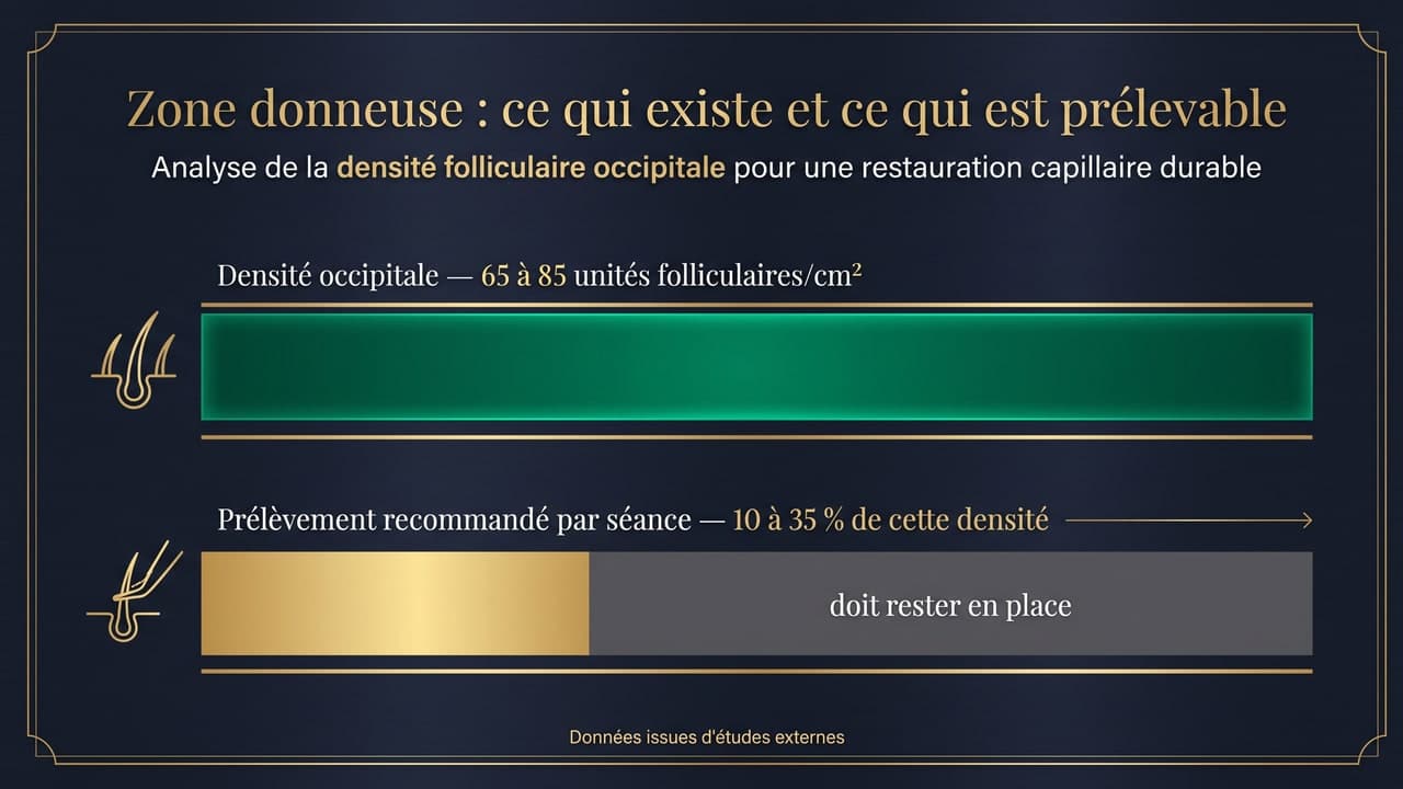 Zone donneuse : combien de greffons peut-elle fournir ?