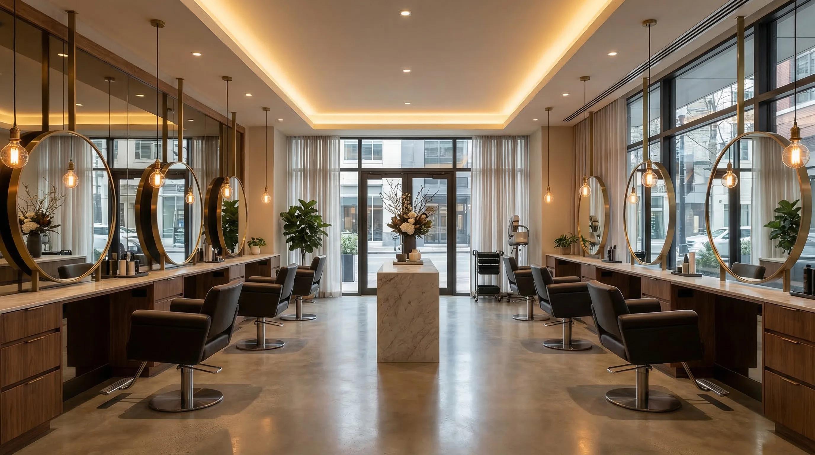 Comparaison visuelle entre les dépenses récurrentes de coupe et couleur chez le coiffeur et l'investissement unique d'une greffe de cheveux : pile de billets qui s'accumulent année après année vs paiement unique