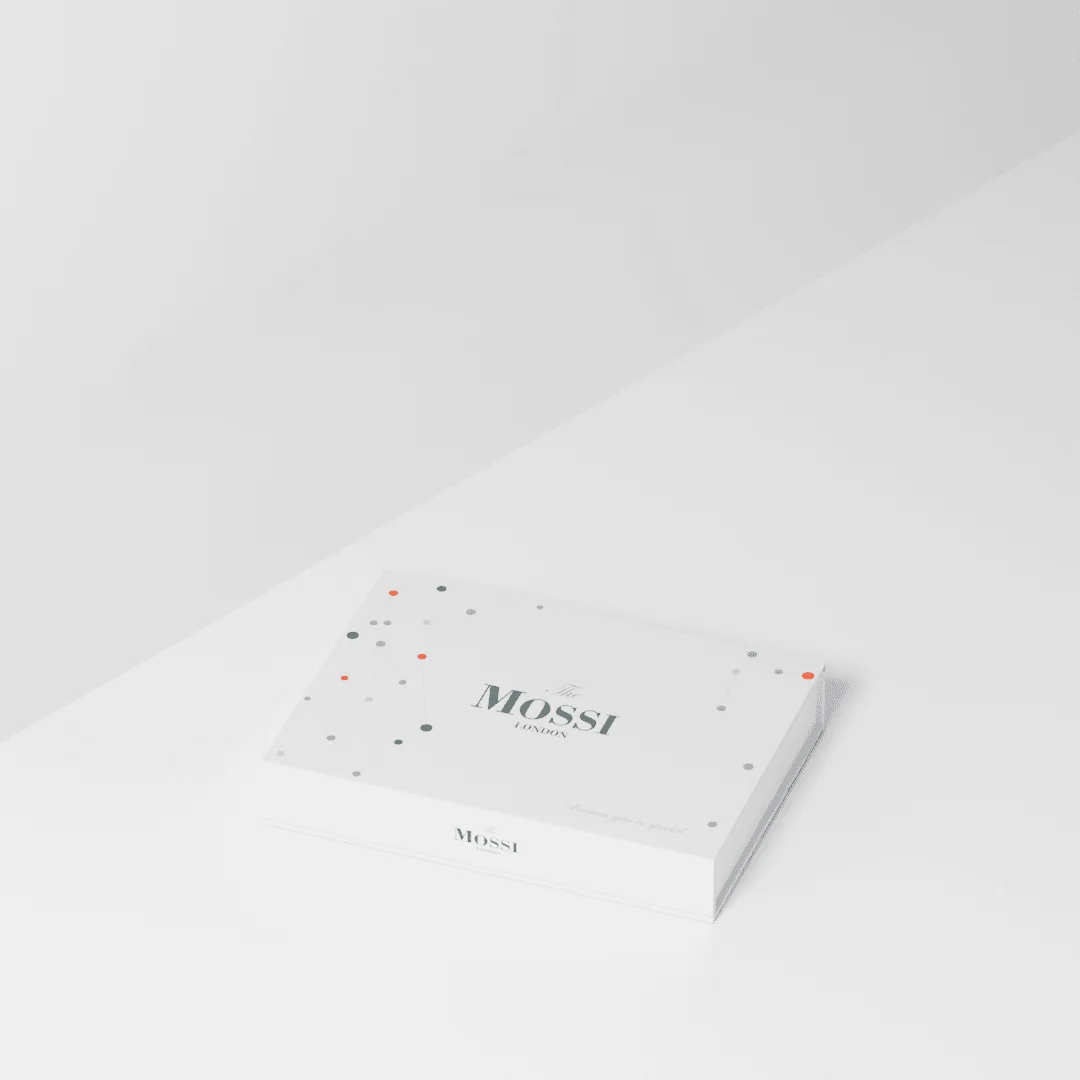 Kit Mossi London 2 Mois — Emballage Premium Kit Mossi London 2 mois — coffret fermé avec emballage premium