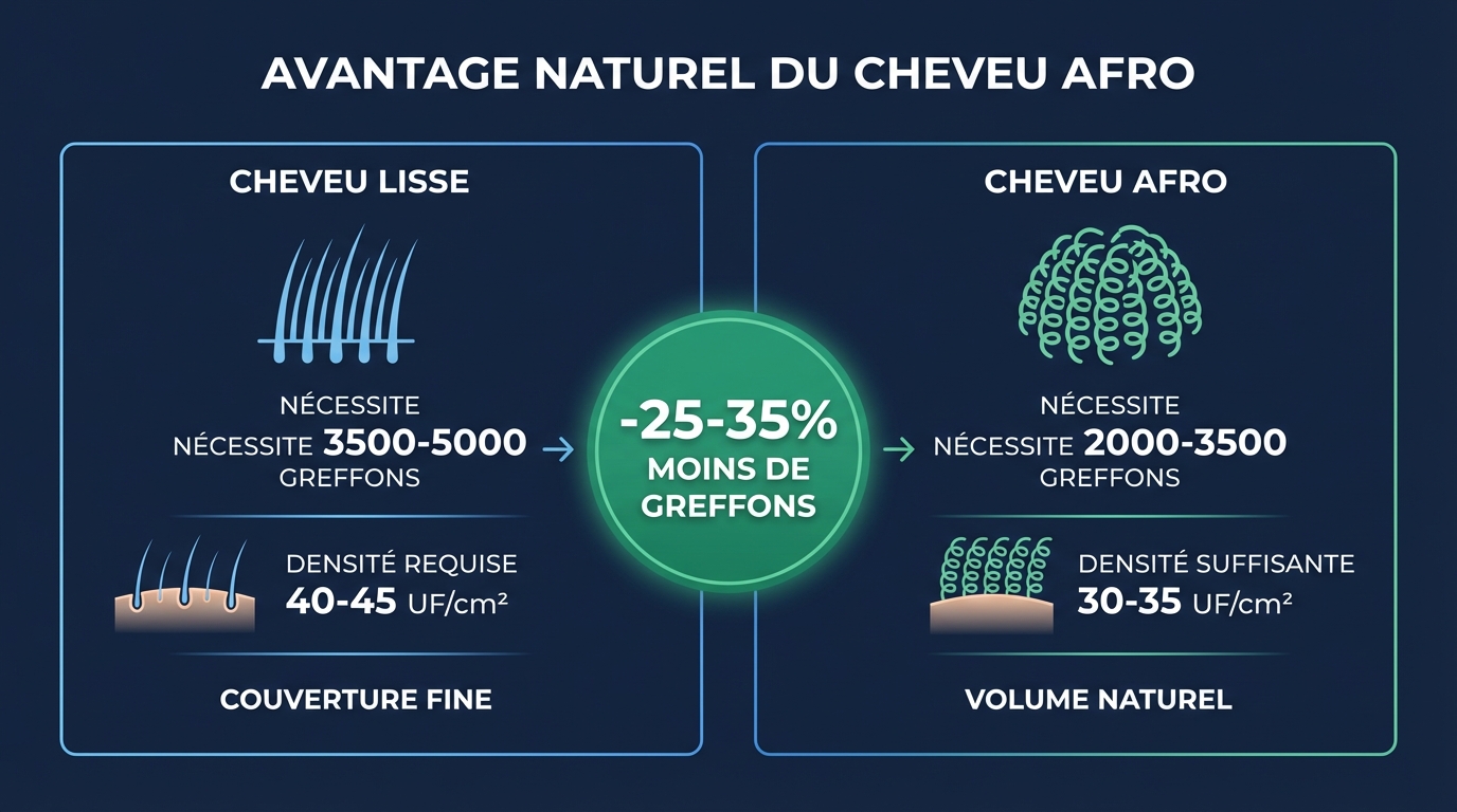 Résultats de greffes FUE Saphir sur peau noire : avant-après à 12 mois, densité naturelle et zéro chéloïde | Renaissance Clinique Résultats avant-après de greffes capillaires FUE Saphir sur peau noire : restauration de la ligne frontale, densité naturelle, aucune cicatrice chéloïde — patients afro-descendants à 12 mois post-opératoire