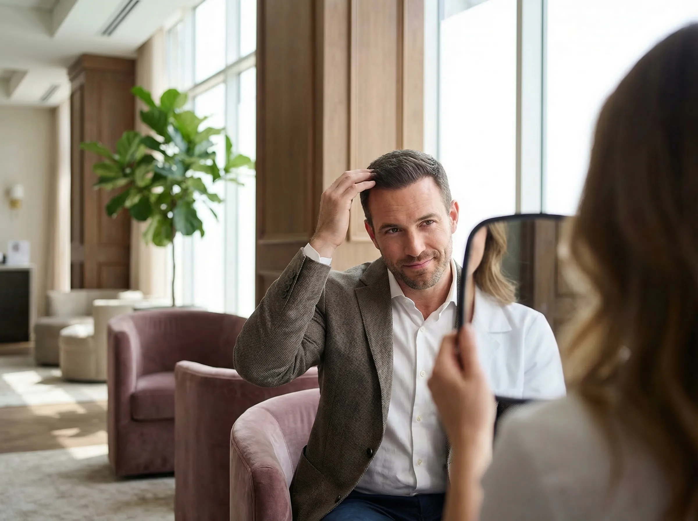 Comparaison des techniques de greffe de cheveux FUE Saphir et DHI pour traiter la calvitie évolutive : processus, résultats et cicatrisation