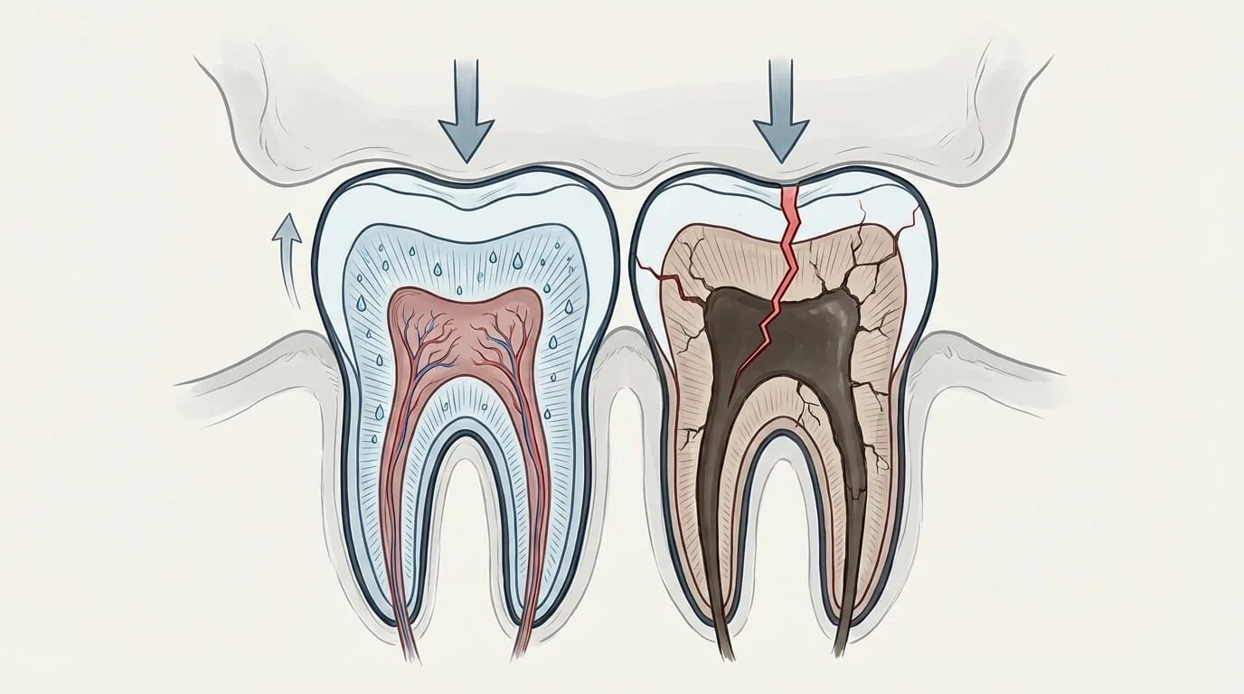 Types de Couronnes pour Dent Dévitalisée | Renaissance Clinique Fragilité d'une dent dévitalisée sans couronne : risque de fracture et types de couronnes protectrices disponibles