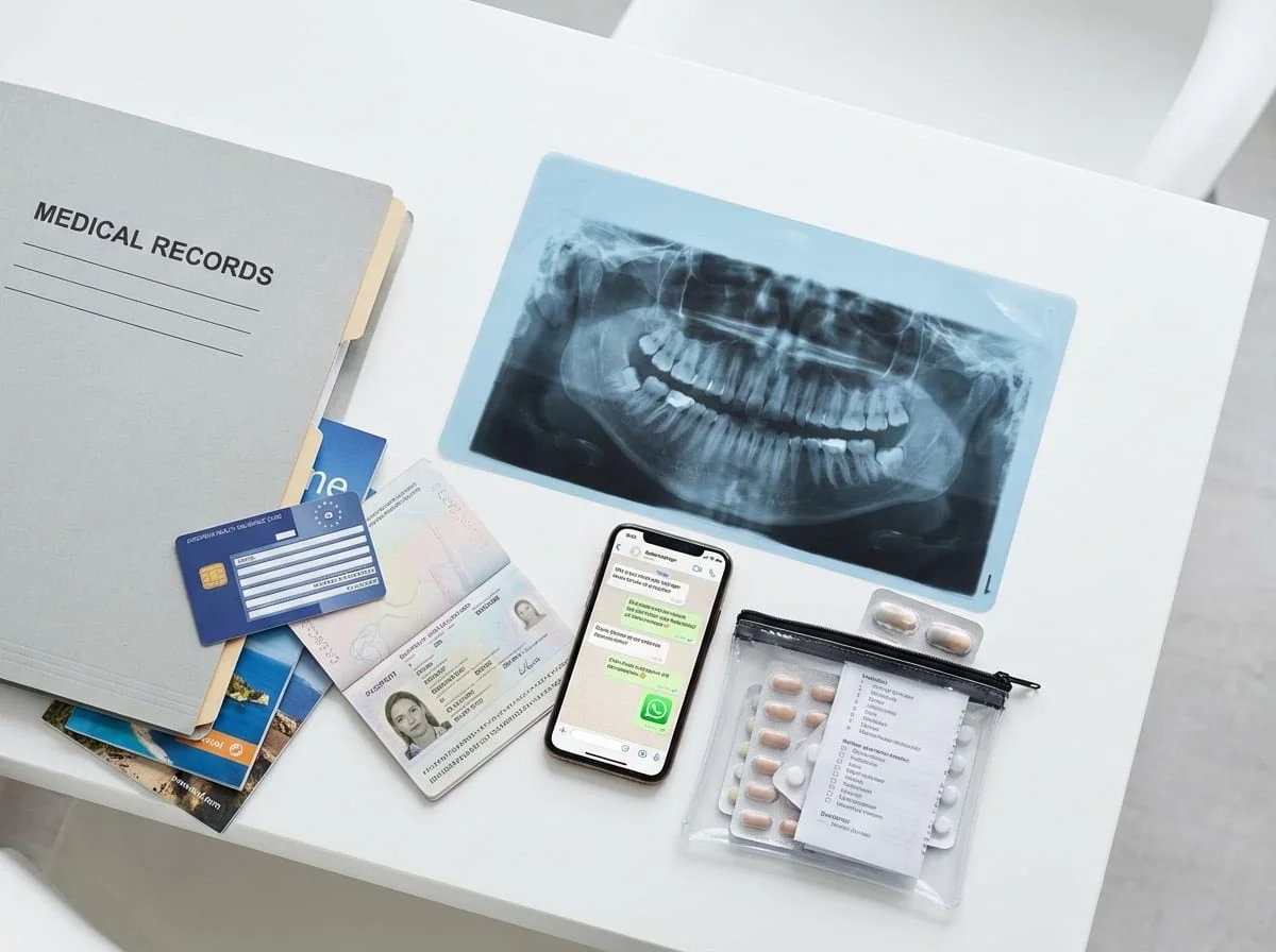 Checklist avant votre premier rendez-vous dentiste à Istanbul : documents et préparation