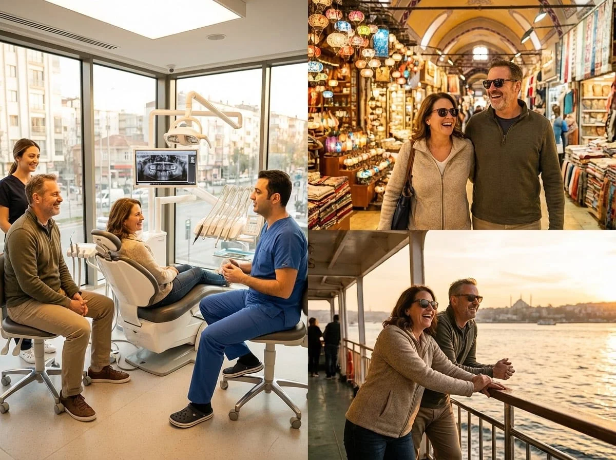 Expérience tourisme médical Istanbul | Renaissance Clinique Patient en tourisme médical à Istanbul : visite du Bosphore et des monuments historiques entre les rendez-vous dentaires