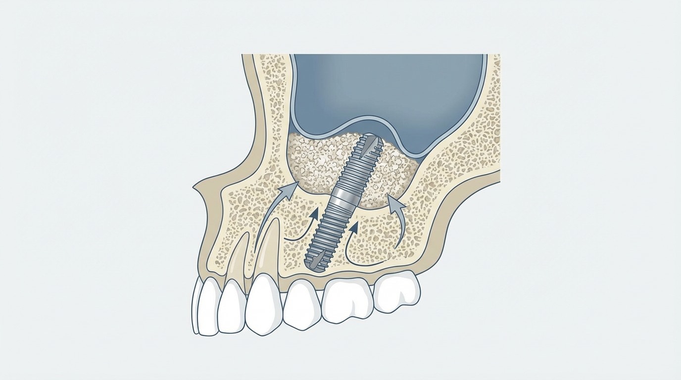 Sinus lift Turquie : élévation du plancher sinusien et greffe osseuse pour implants maxillaires à Istanbul