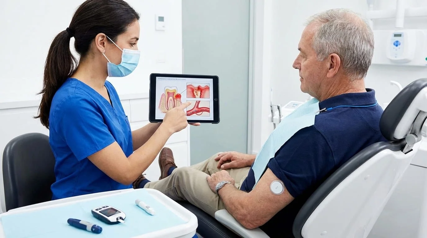 Soins dentaires pour diabétiques à Istanbul : protocoles adaptés, contrôle glycémique et prise en charge spécialisée